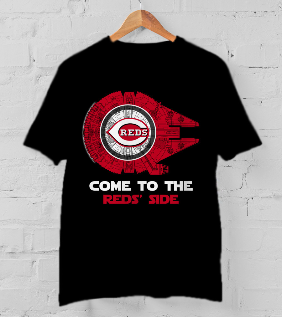 Come To The Reds' Side Millennium Falcon Crossover T-Shirt