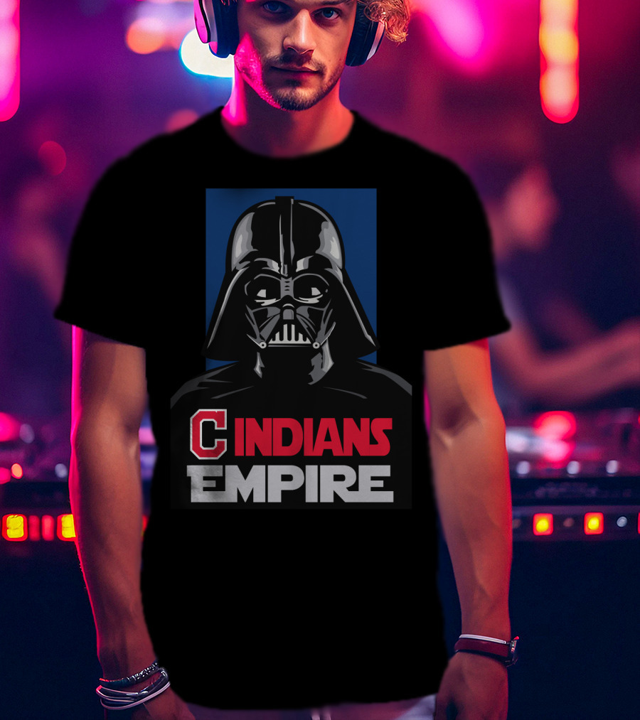 C Indians Empire Darth Vader T-Shirt