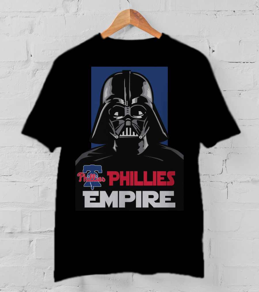Philadelphia Phillies Empire Darth Vader Phillies Empire T-Shirt