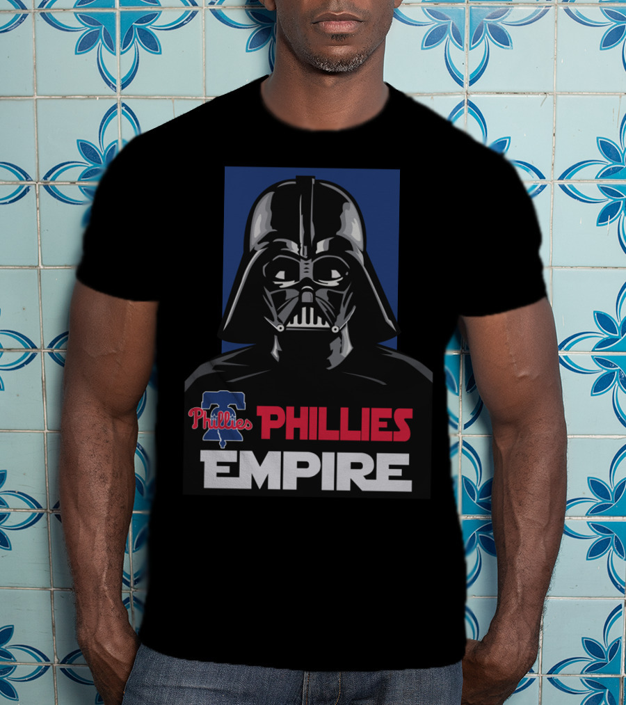 Philadelphia Phillies Empire Darth Vader Phillies Empire T-Shirt