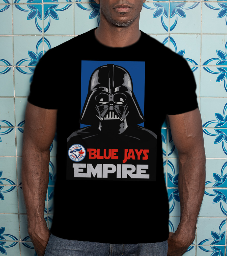 Toronto Blue Jays Darth Vader Blue Jays Empire T-Shirt