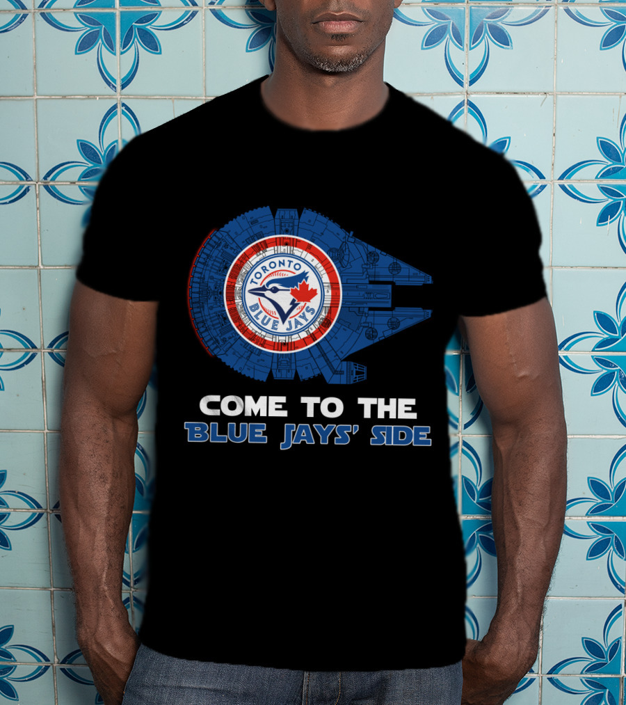 Toronto Blue Jays Millennium Falcon Come To The Blue Jays' Side T-Shirt