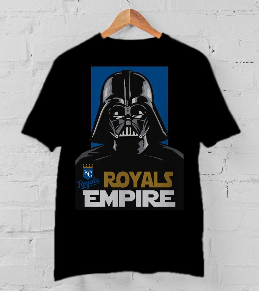 Kansas City Royals Empire Darth Vader T-Shirt