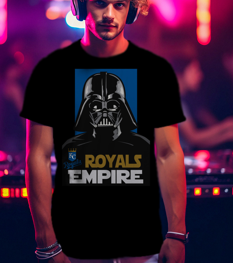 Kansas City Royals Empire Darth Vader T-Shirt