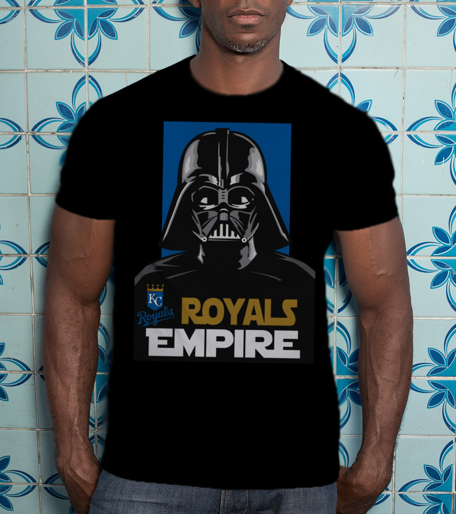 Kansas City Royals Empire Darth Vader T-Shirt