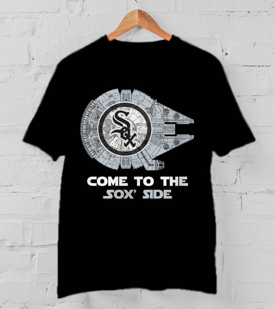 Chicago White Sox Come To The Sox' Side Millennium Falcon T-Shirt