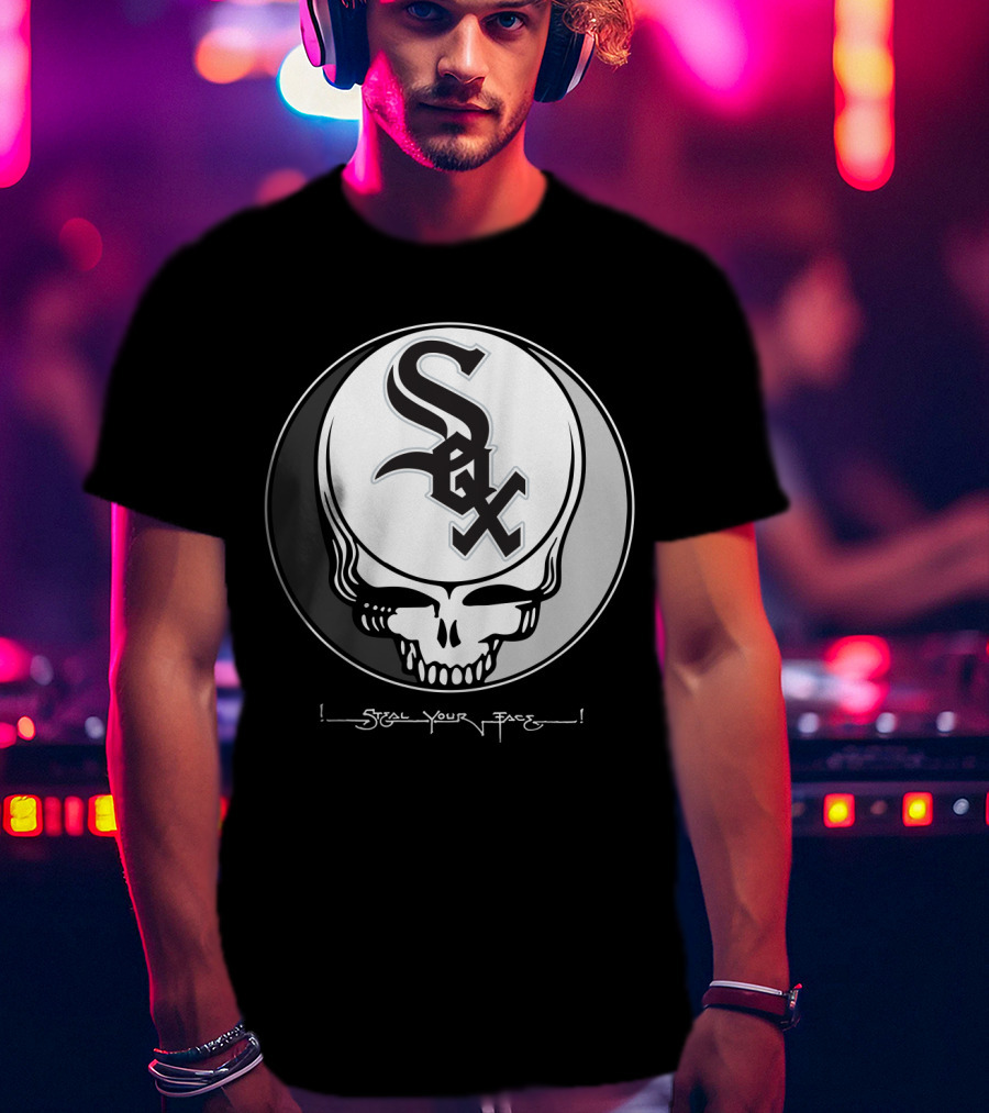 Grateful Dead Steal Your Face Chicago White Sox T-Shirt