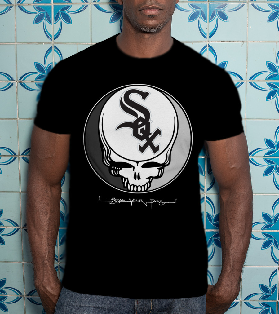 Grateful Dead Steal Your Face Chicago White Sox T-Shirt