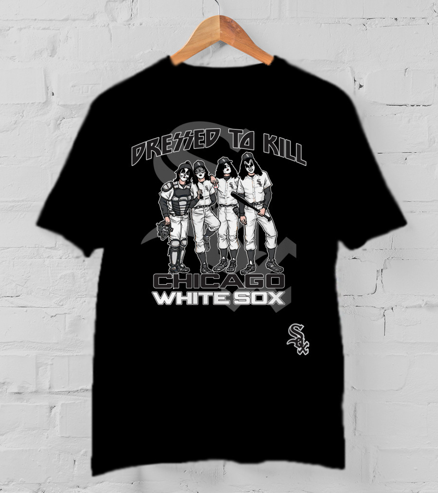 Dressed To Kill KISS Chicago White Sox T-Shirt