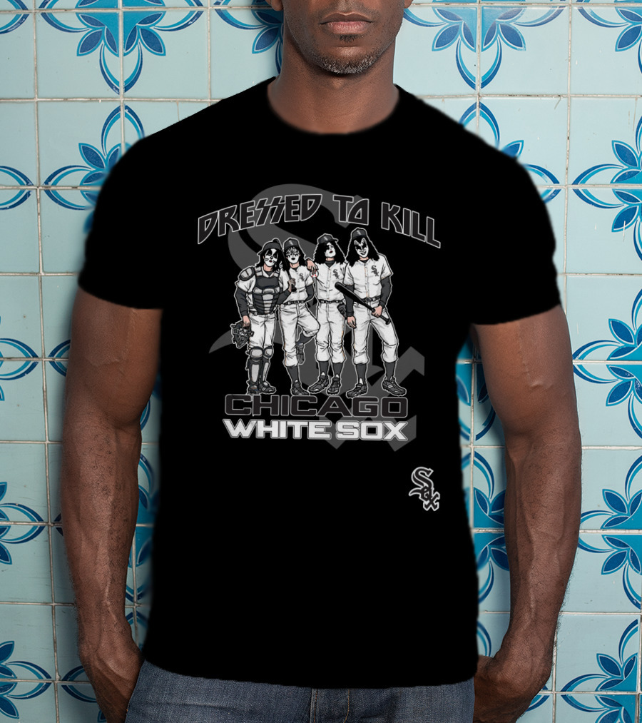 Dressed To Kill KISS Chicago White Sox T-Shirt
