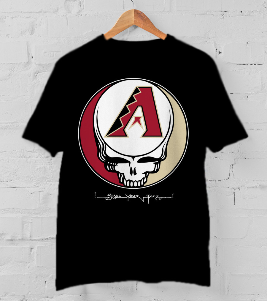 GRATEFUL DEAD Steal Your Face Arizona Diamondbacks T-Shirt