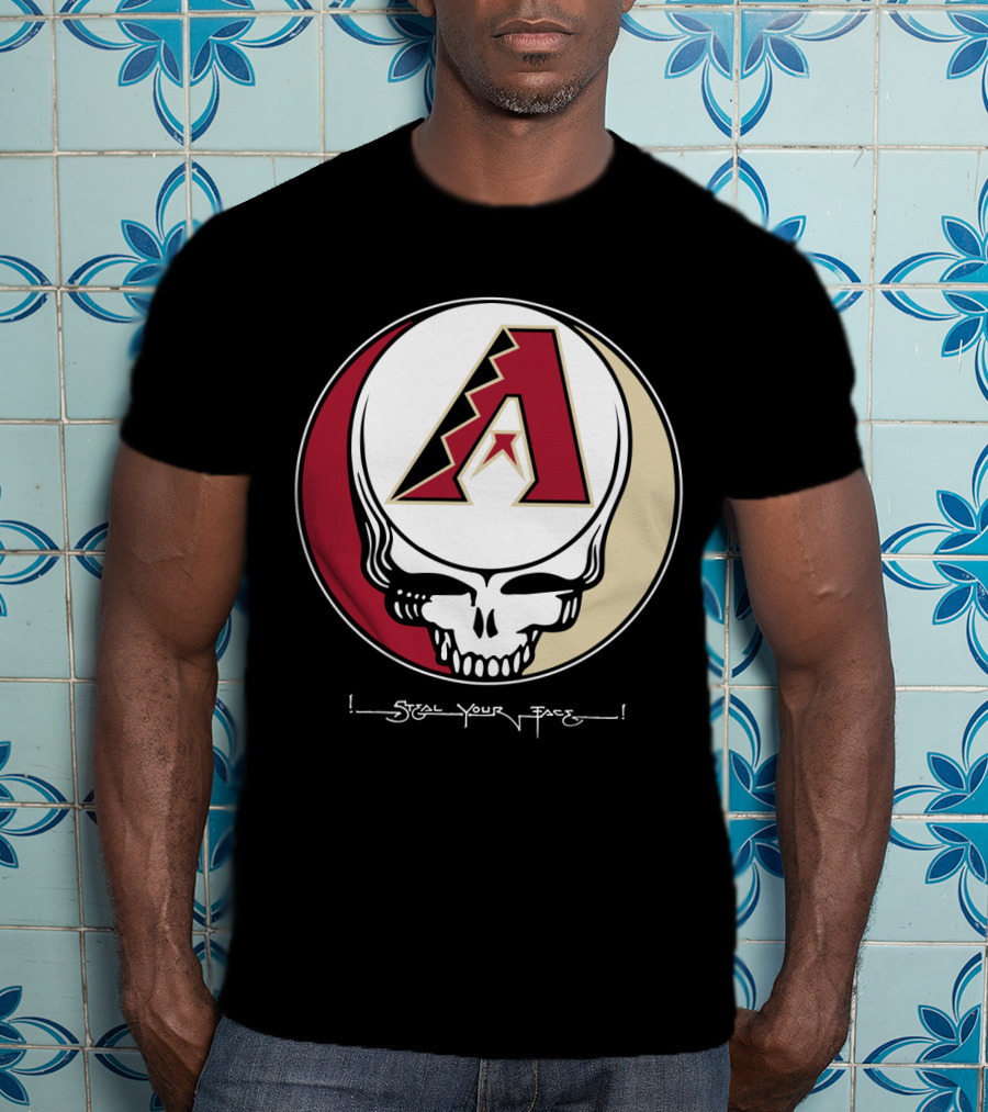 GRATEFUL DEAD Steal Your Face Arizona Diamondbacks T-Shirt