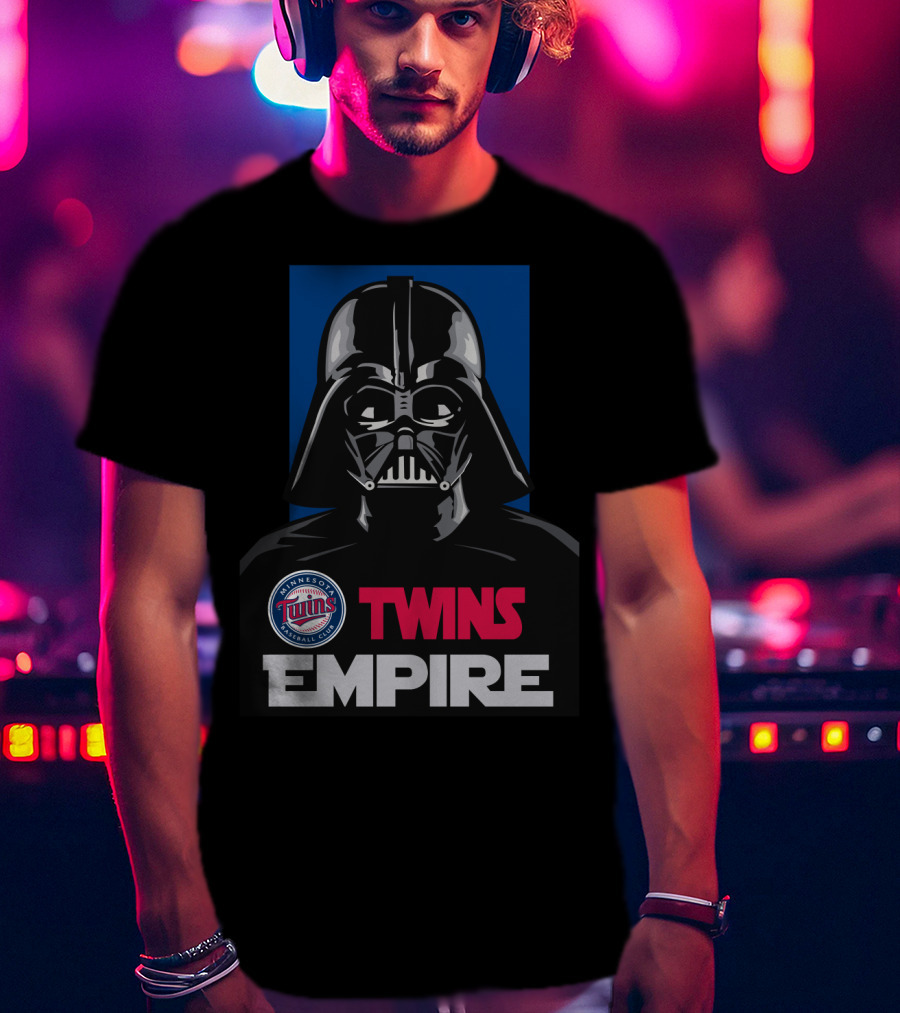 Minnesota Twins Baseball Club Darth Vader Twins Empire T-Shirt