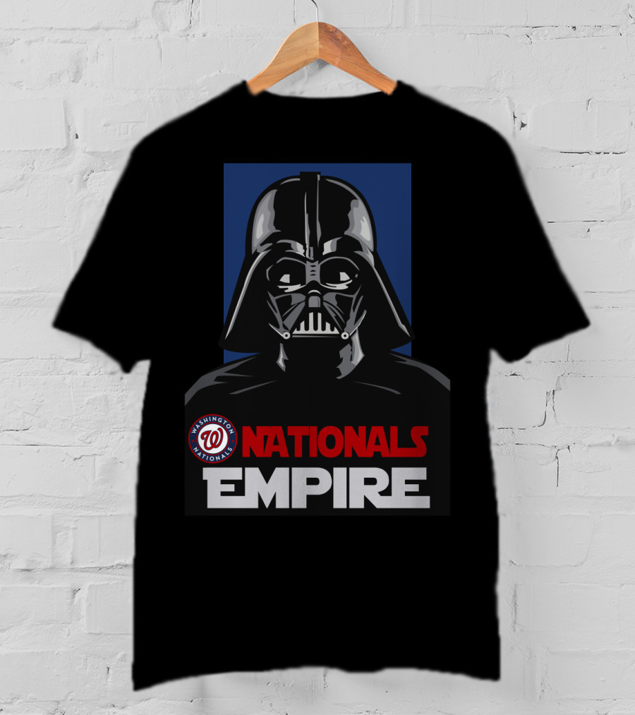 Washington Nationals Empire Darth Vader T-Shirt