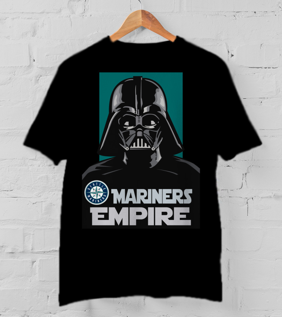 Seattle Mariners Darth Vader Empire T-Shirt