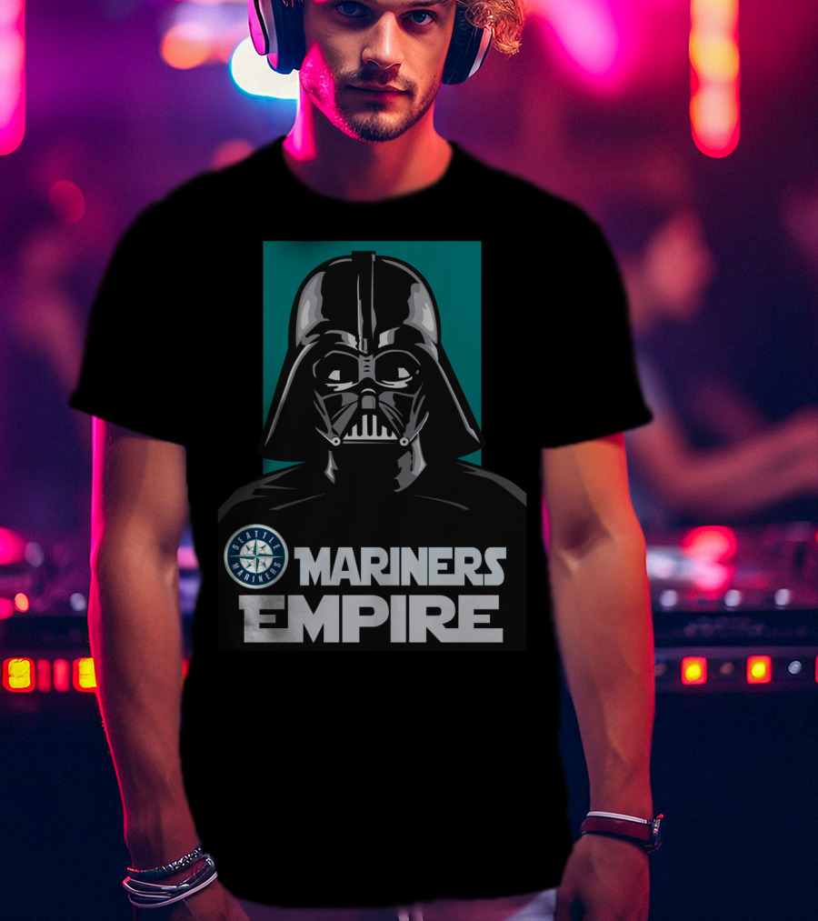 Seattle Mariners Darth Vader Empire T-Shirt