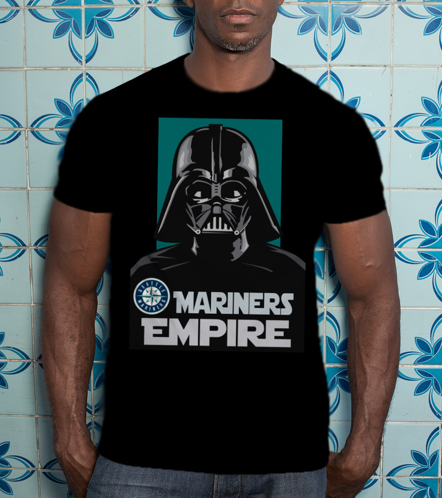 Seattle Mariners Darth Vader Empire T-Shirt
