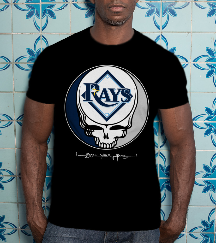 GRATEFUL DEAD Tampa Bay Rays Steal Your Face T-Shirt