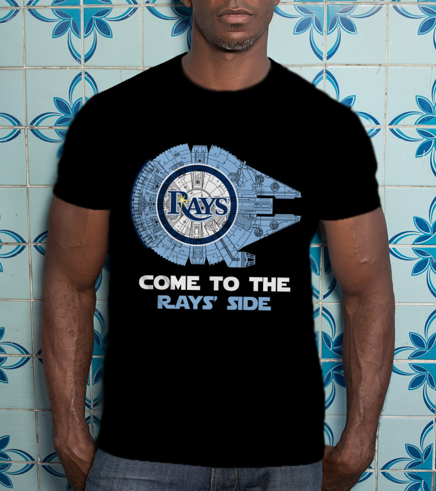 Rays Come To The Rays' Side Millennium Falcon T-Shirt