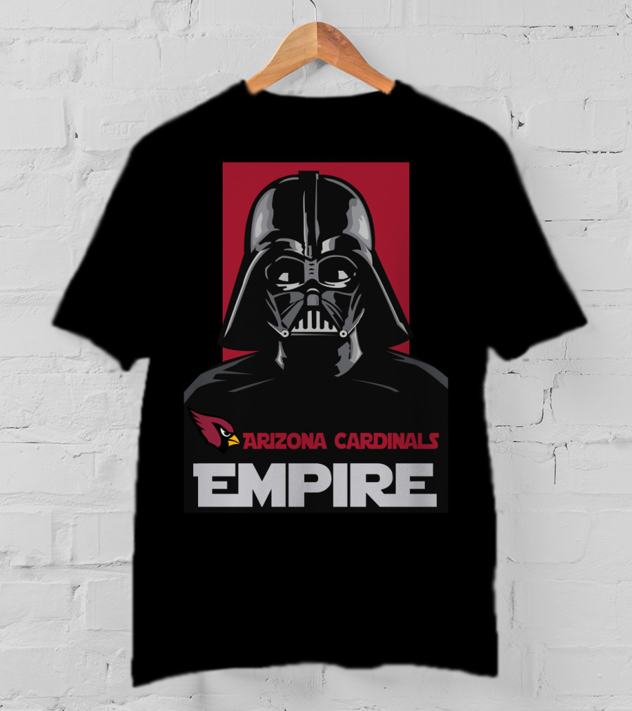 Arizona Cardinals Empire Darth Vader Iconic Fusion T-Shirt