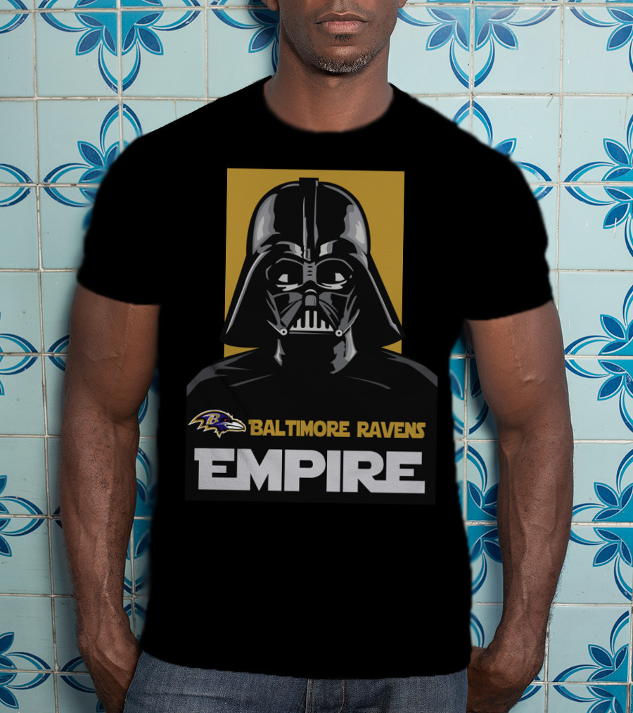 Baltimore Ravens Empire Darth Vader Ravens T-Shirt