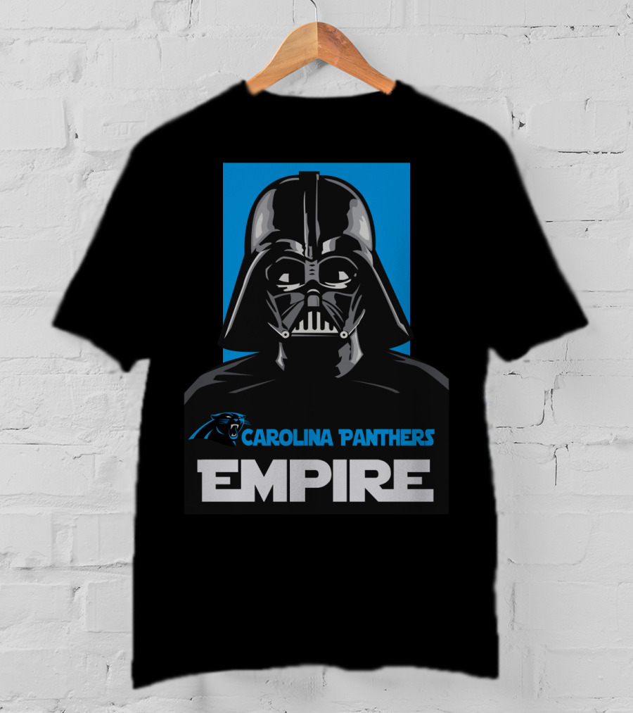 Carolina Panthers Darth Vader Empire T-Shirt