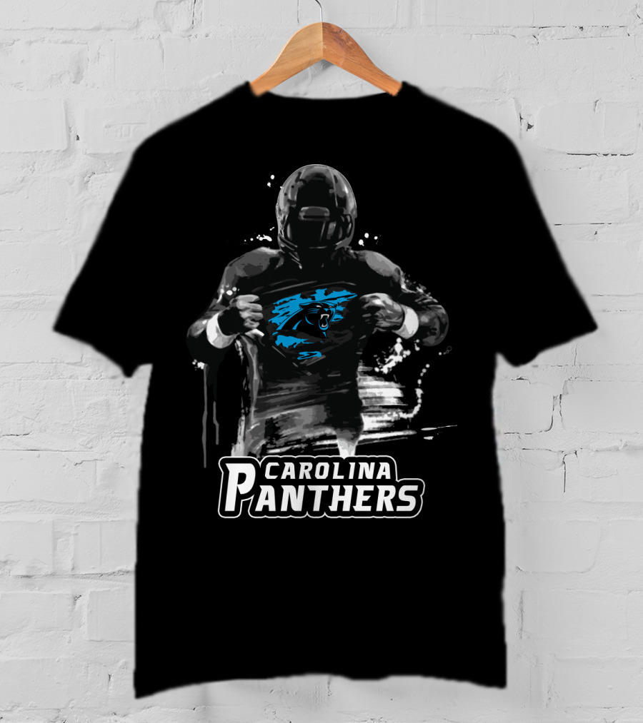 Carolina Panthers Football Superhero T-Shirt