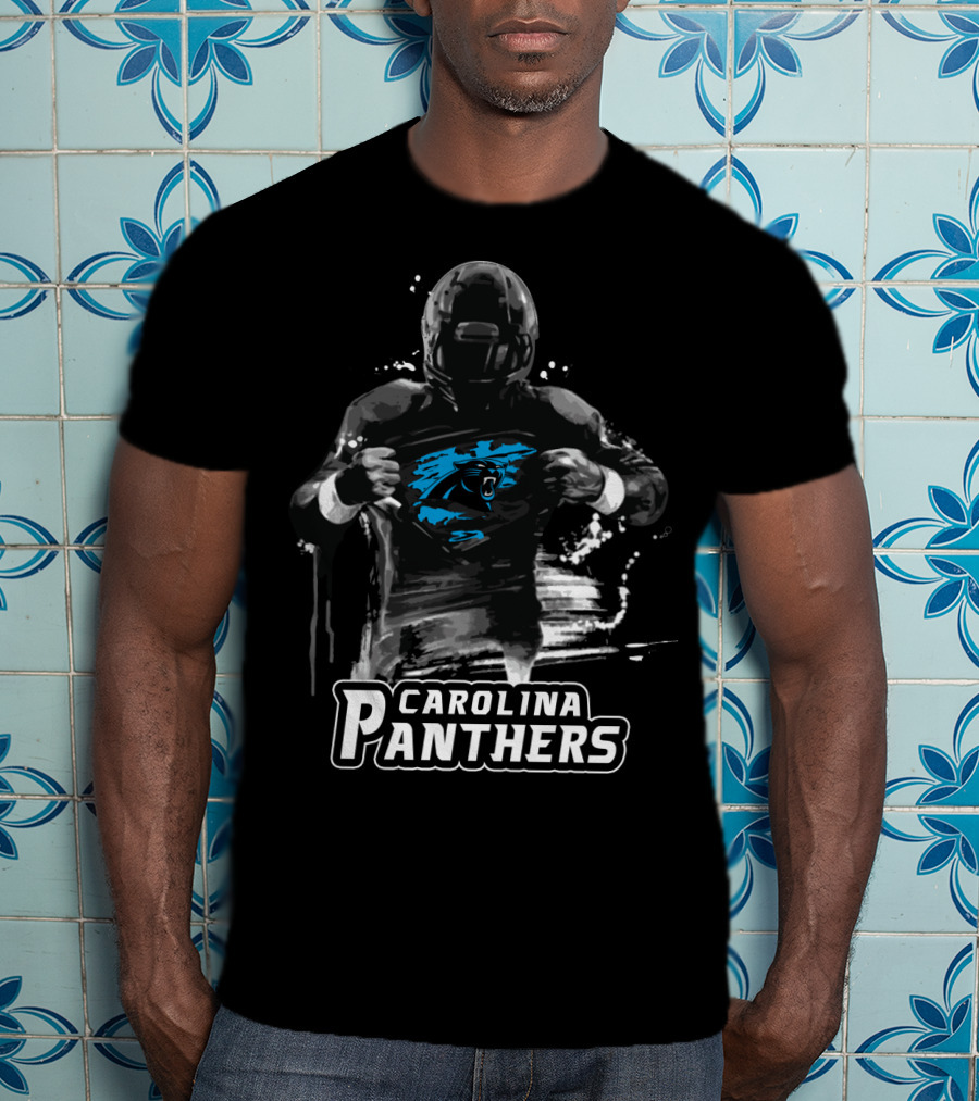 Carolina Panthers Football Superhero T-Shirt