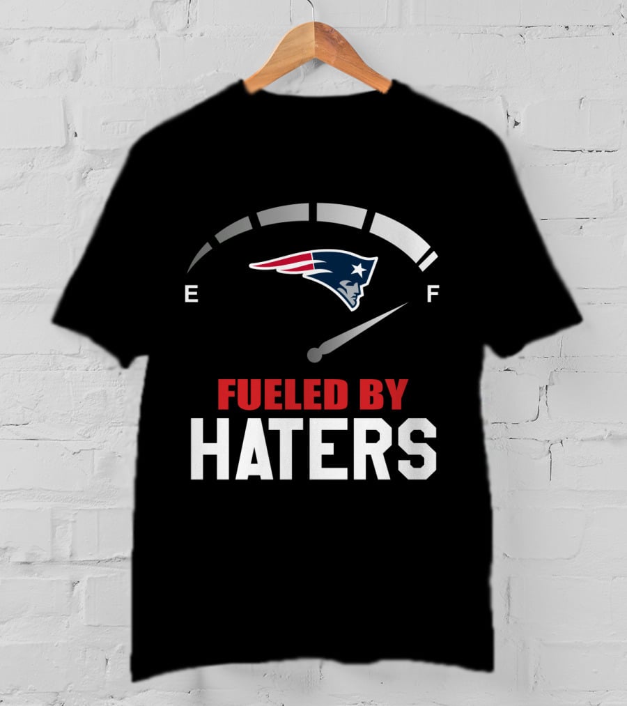 New England Patriots Fueled By Haters Gauge T-Shirt