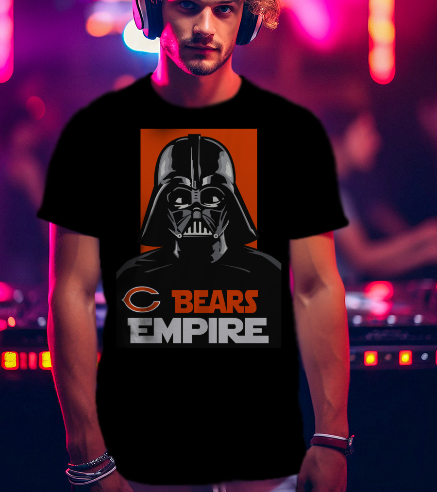 Chicago Bears Empire Darth Vader T-Shirt