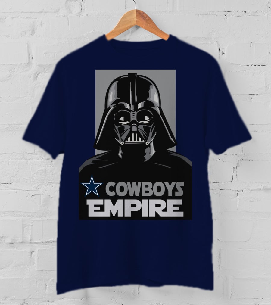 Cowboys Empire Darth Vader Star Wars Dallas Cowboys Star T-Shirt