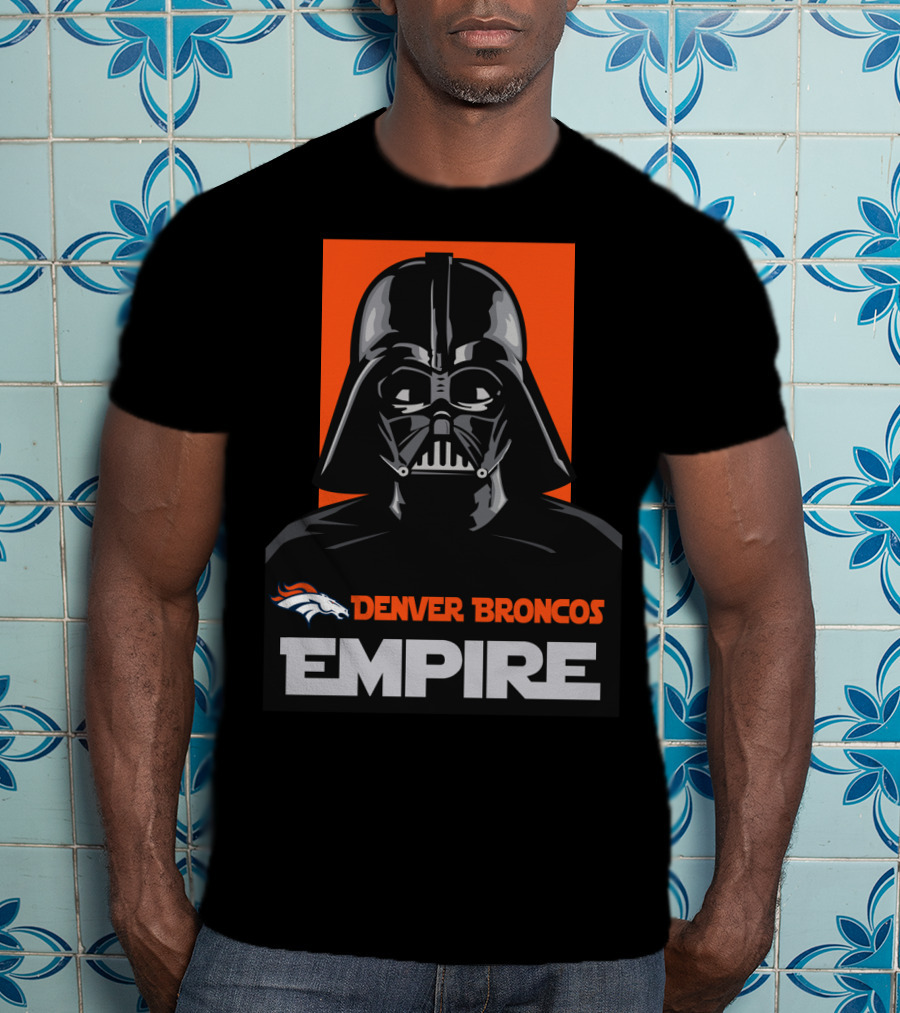 Denver Broncos Empire Darth Vader Broncos T-Shirt