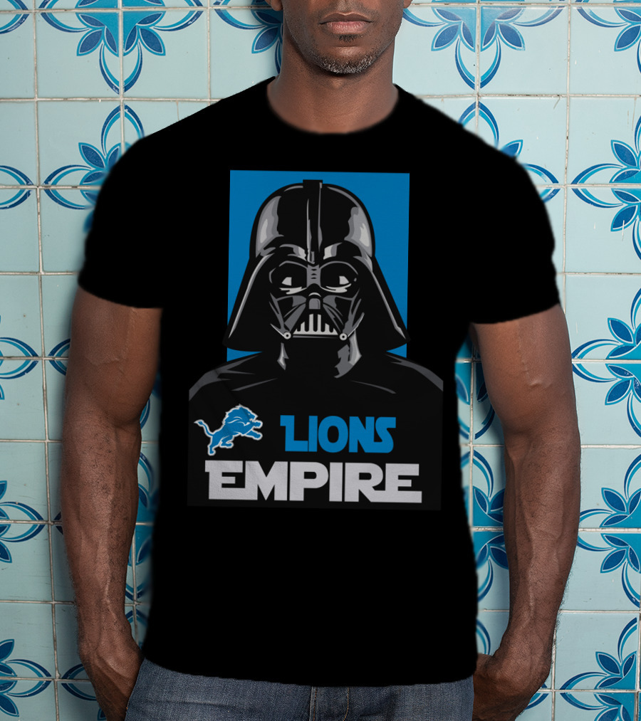 Lions Empire Darth Vader Detroit T-Shirt