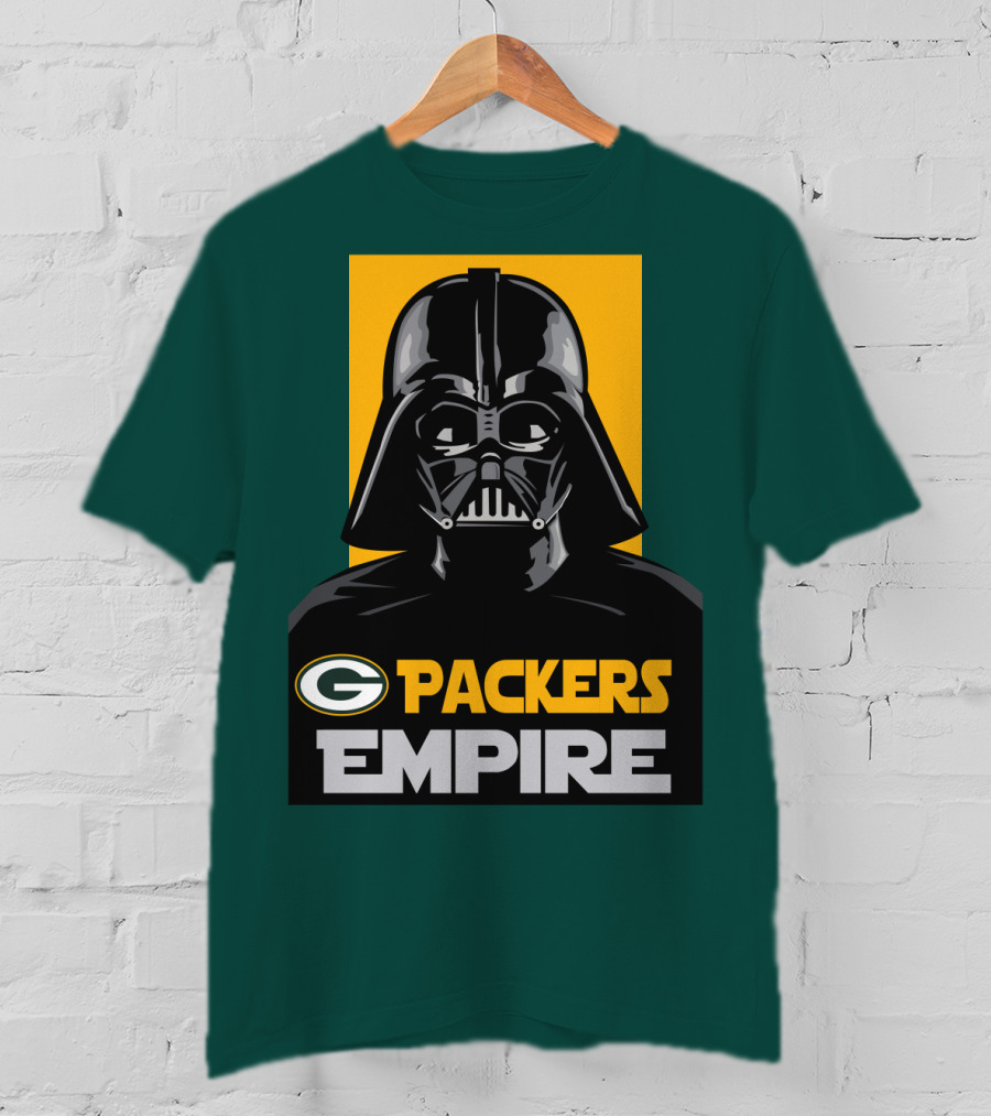 Packers Empire Darth Vader Green Bay T-Shirt