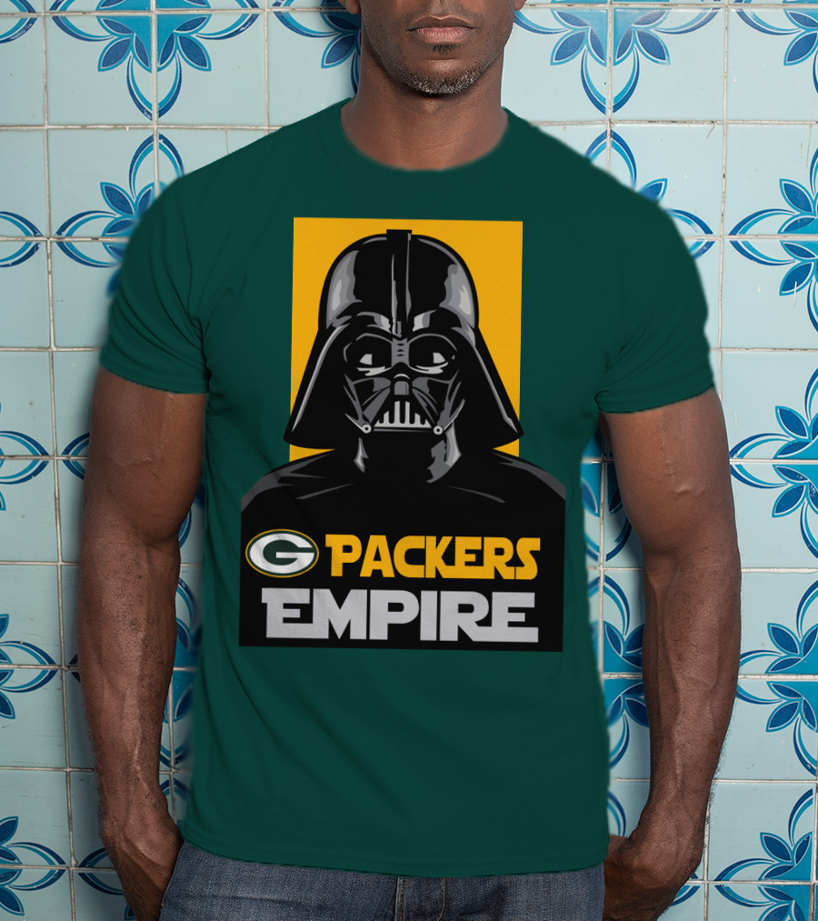 Packers Empire Darth Vader Green Bay T-Shirt