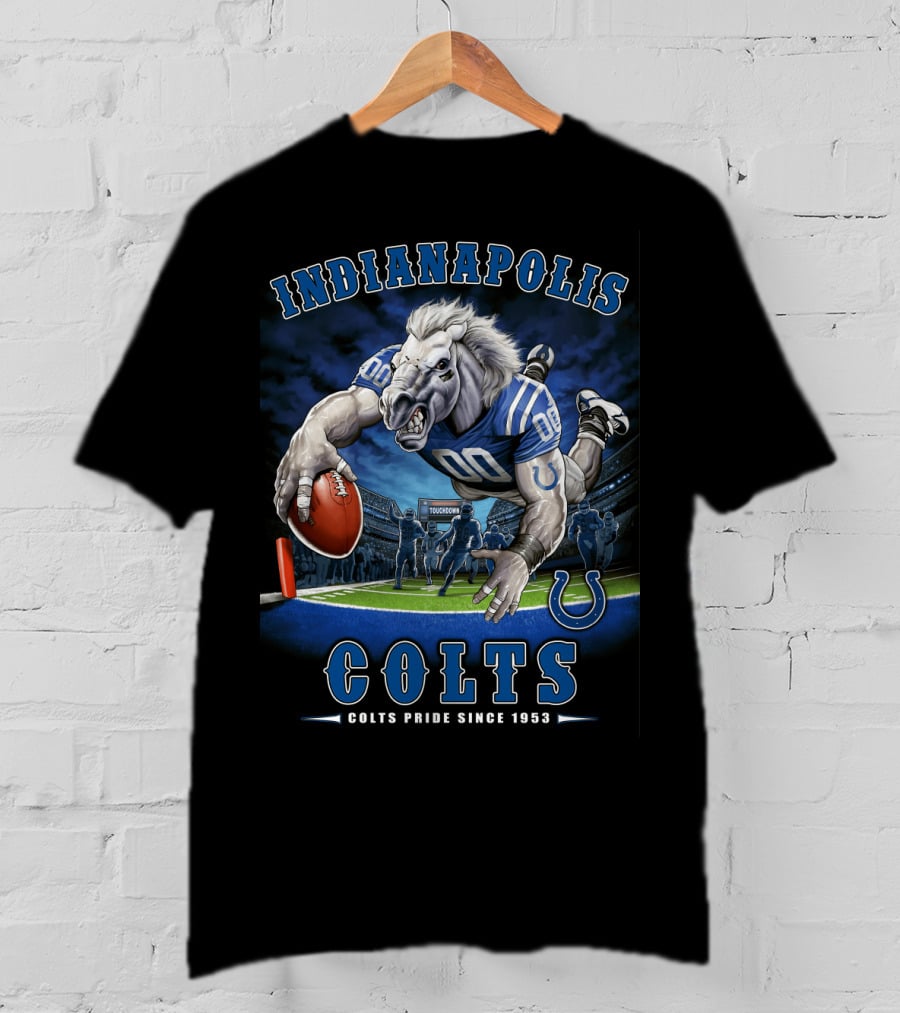 Indianapolis Colts Pride Since 1953 End Zone Touchdown Nfl T-Shirt
