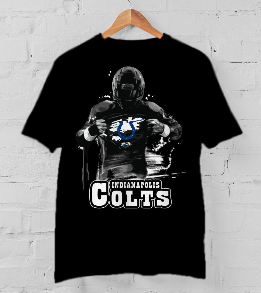 Indianapolis Colts Heroic Football Player Unveiling Team Spirit T-Shirt