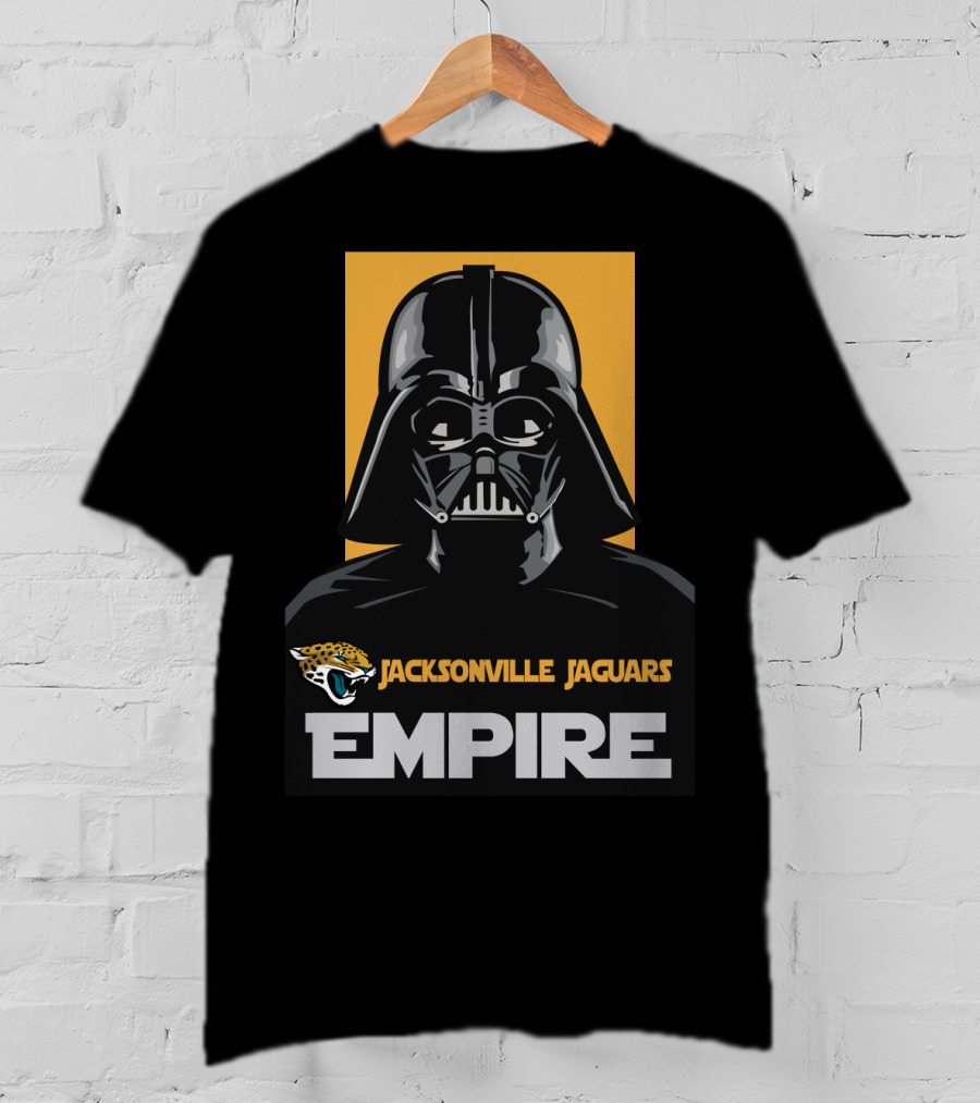 Jacksonville Jaguars Empire Darth Vader Fan T-Shirt