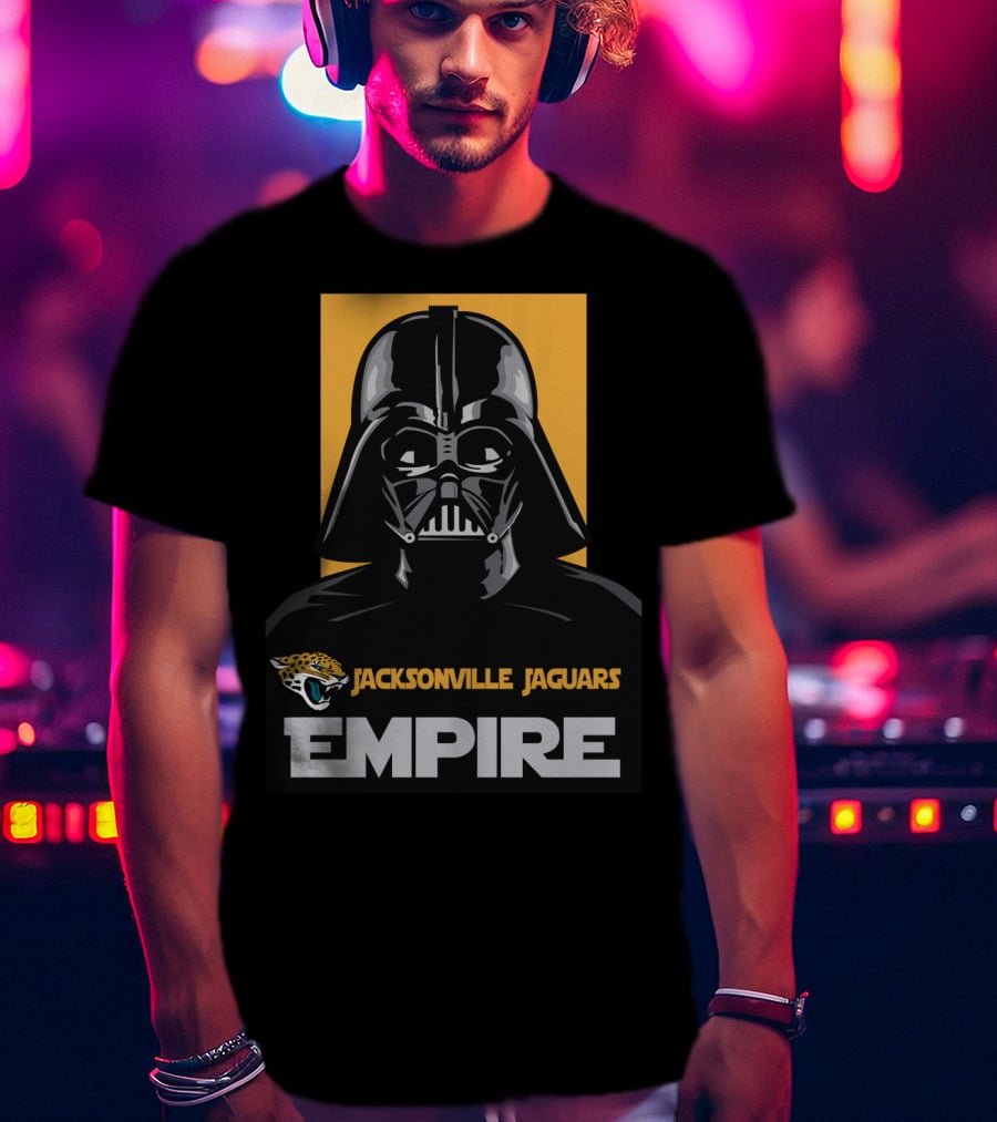 Jacksonville Jaguars Empire Darth Vader Fan T-Shirt