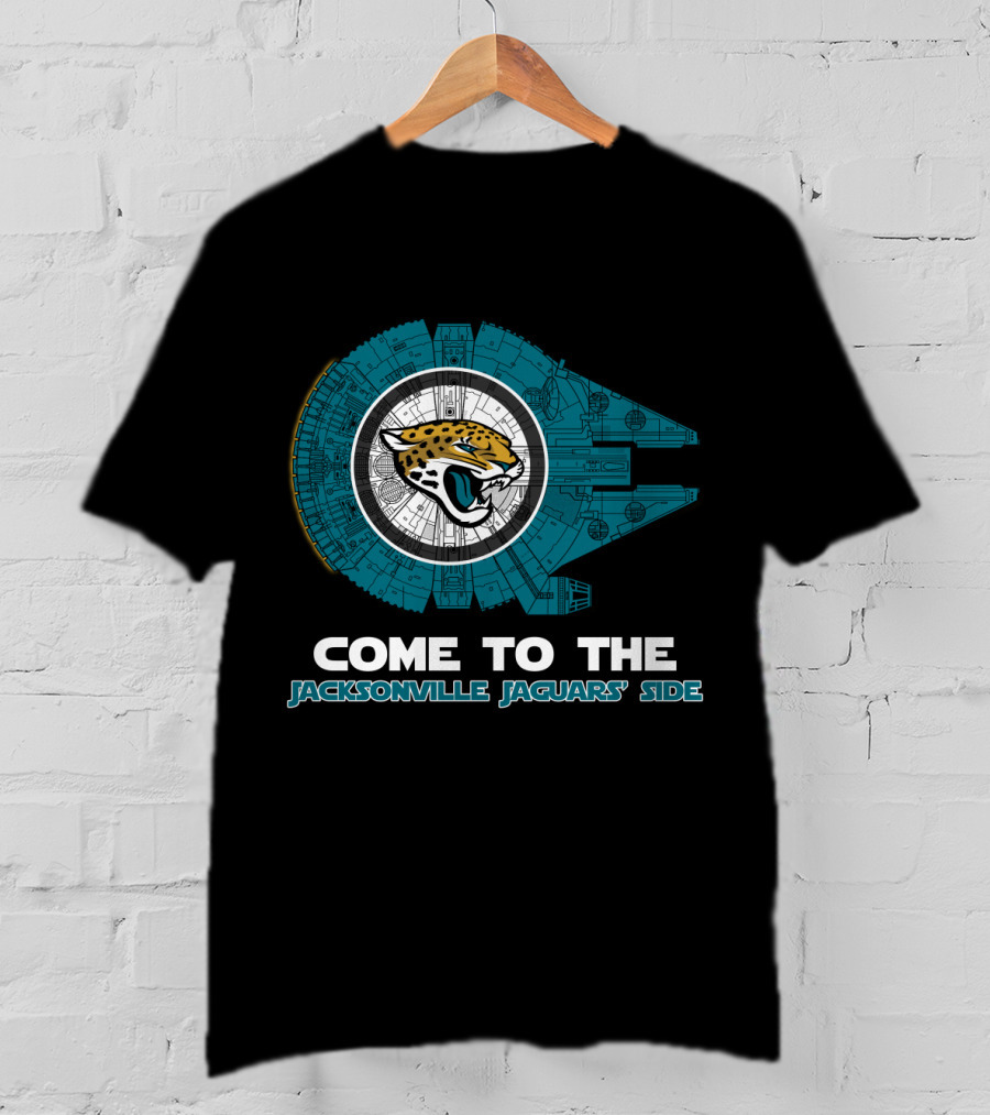 Come To The Jacksonville Jaguars' Side Millennium Falcon T-Shirt