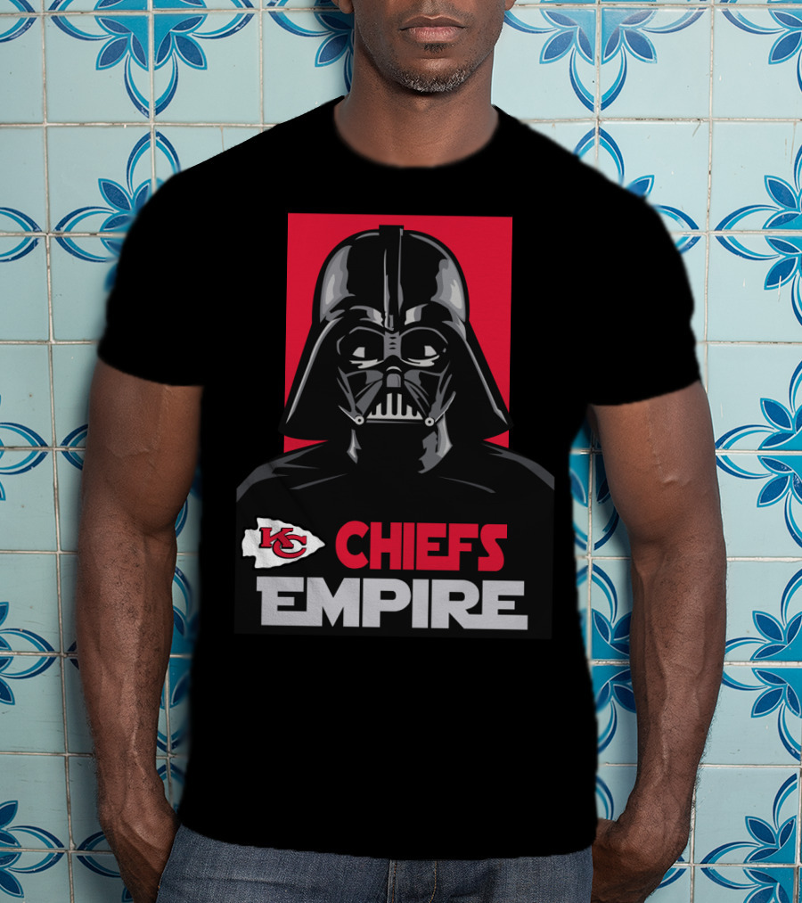 Chiefs Empire Darth Vader Kansas City Chiefs Fan Collaboration T-Shirt