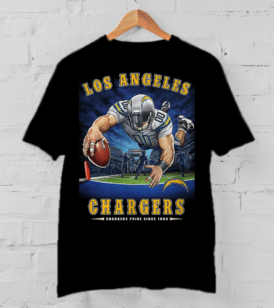 Los Angeles Chargers Touchdown Pride Since 1960 Nfl T-Shirt