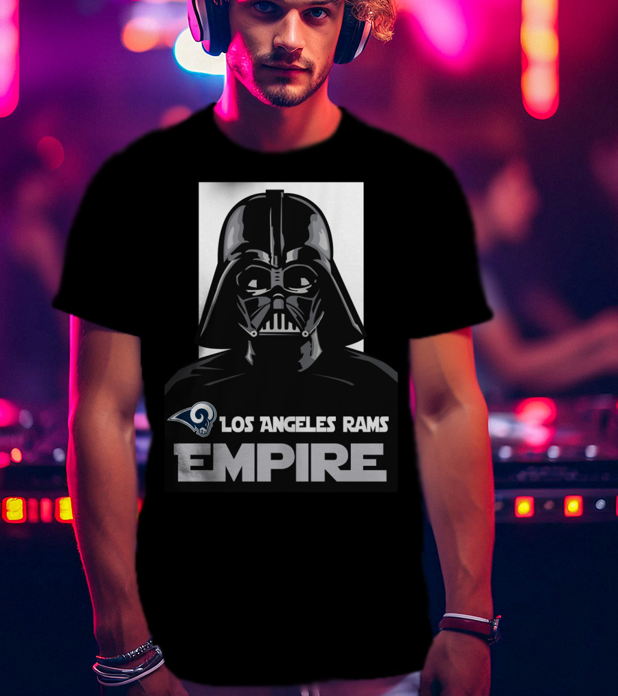 Los Angeles Rams Empire Darth Vader T-Shirt