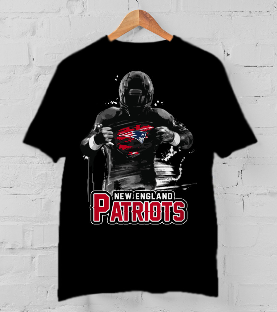 New England Patriots Football Superhero T-Shirt