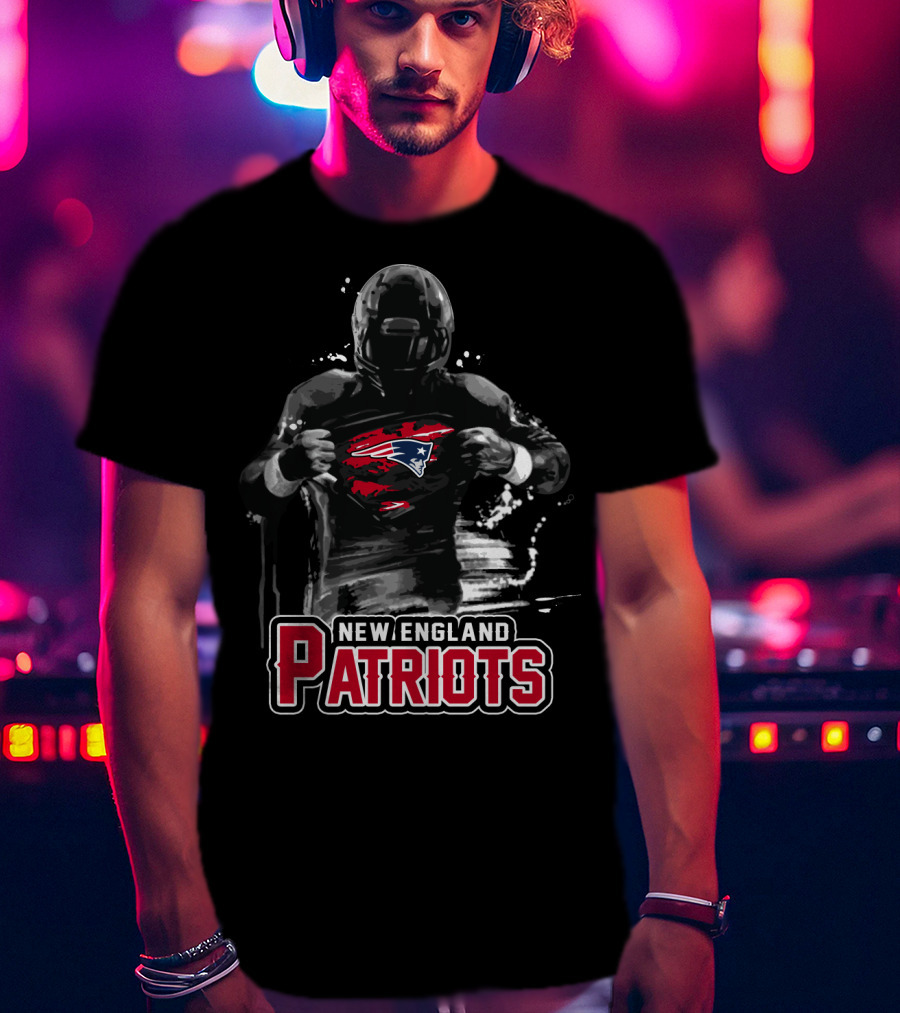 New England Patriots Football Superhero T-Shirt