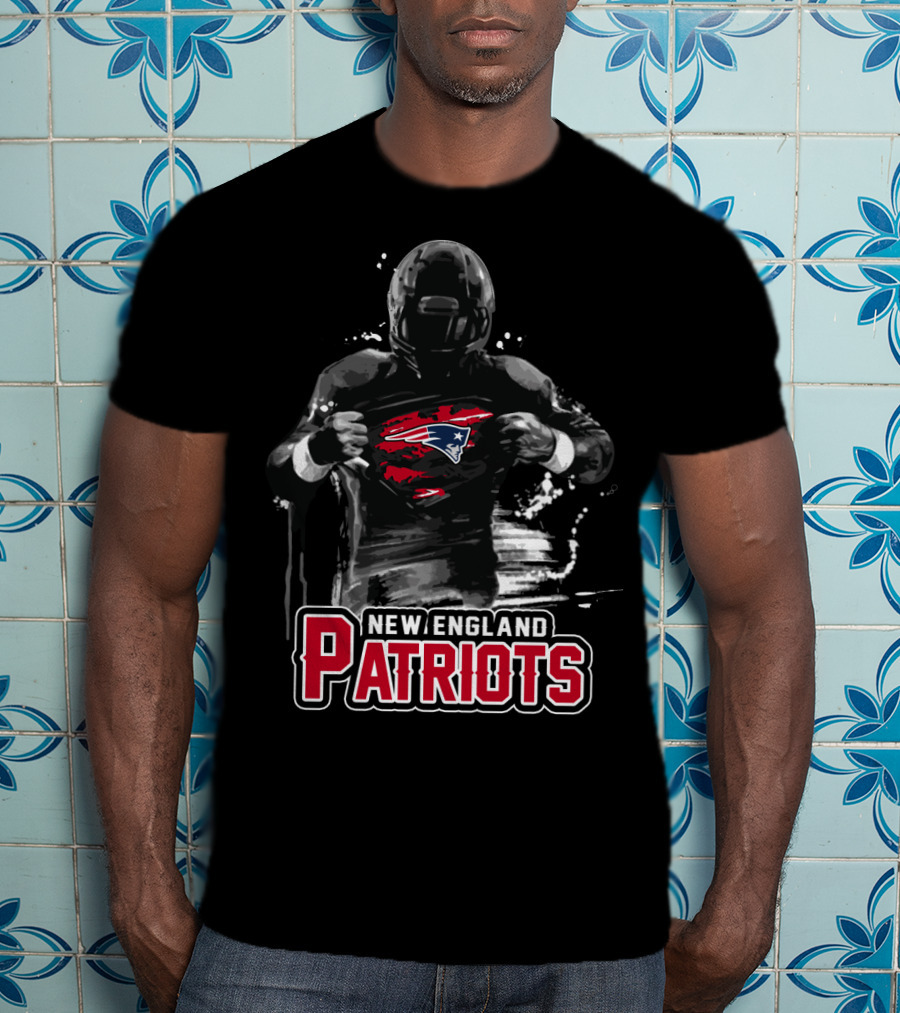 New England Patriots Football Superhero T-Shirt