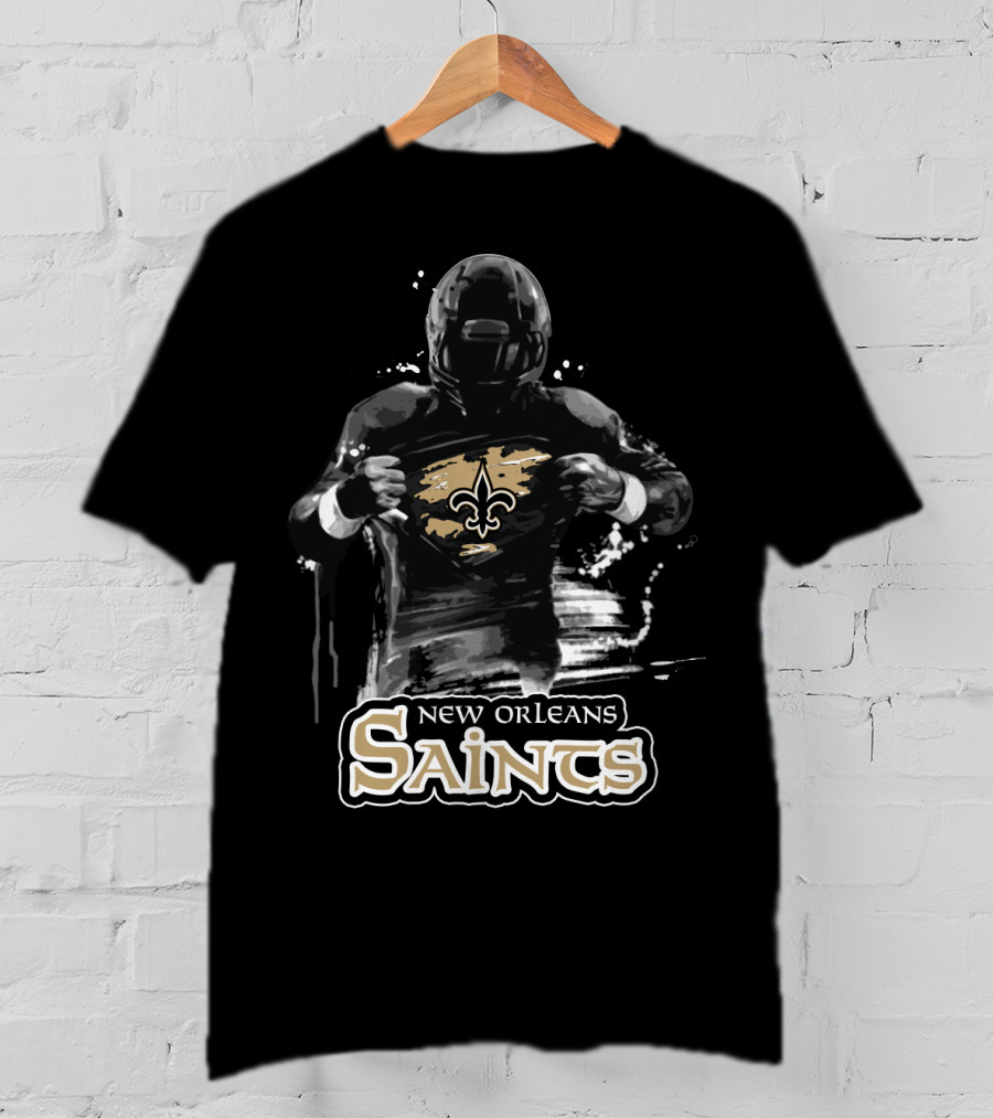New Orleans Saints Football Hero Fleur-De-Lis T-Shirt