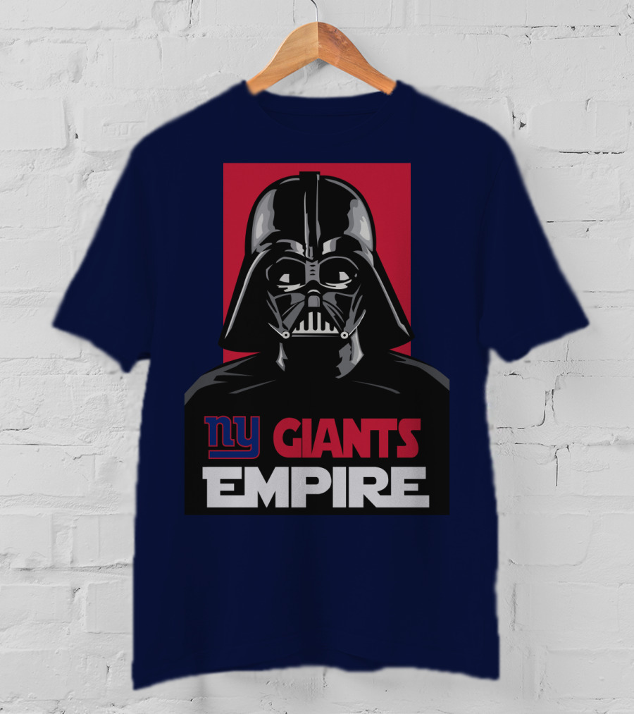 Ny Giants Empire Darth Vader T-Shirt