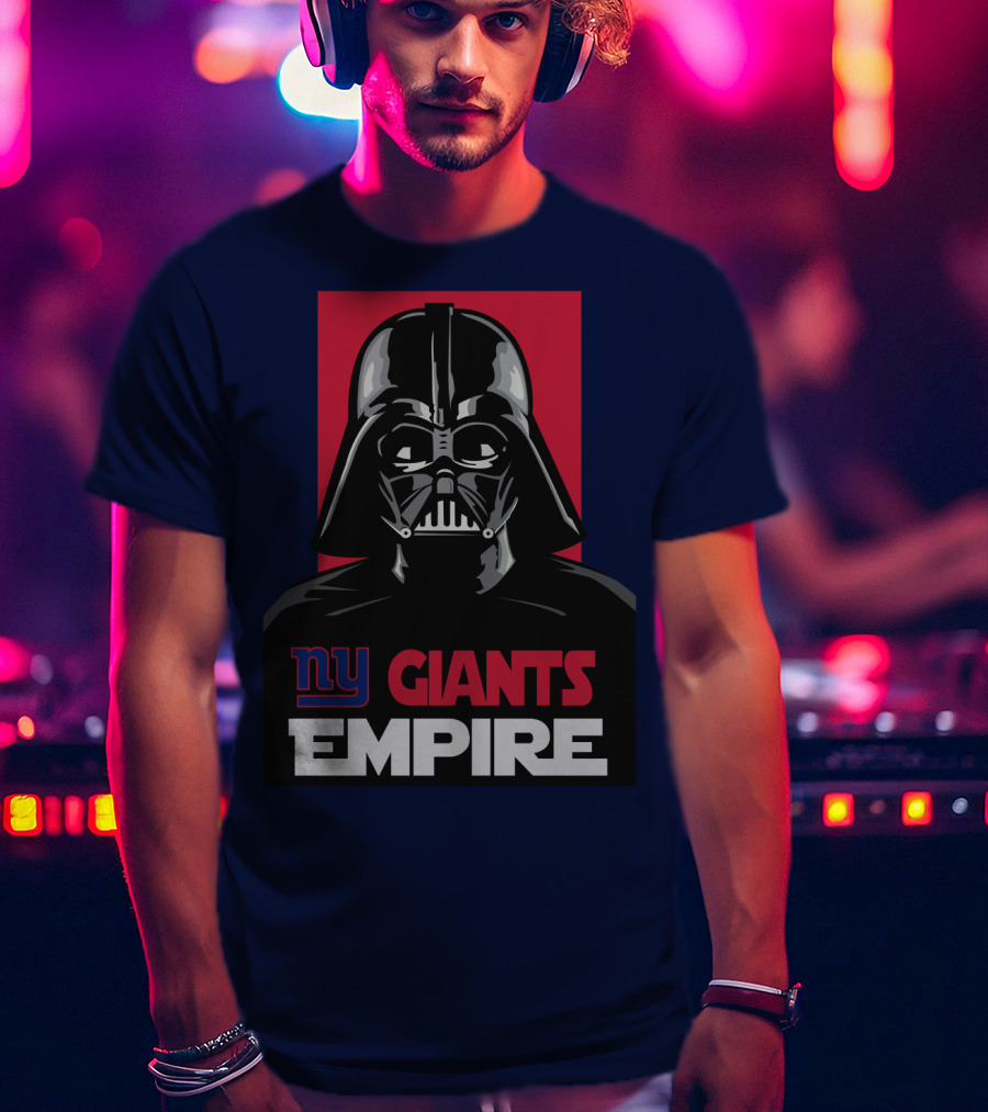 Ny Giants Empire Darth Vader T-Shirt