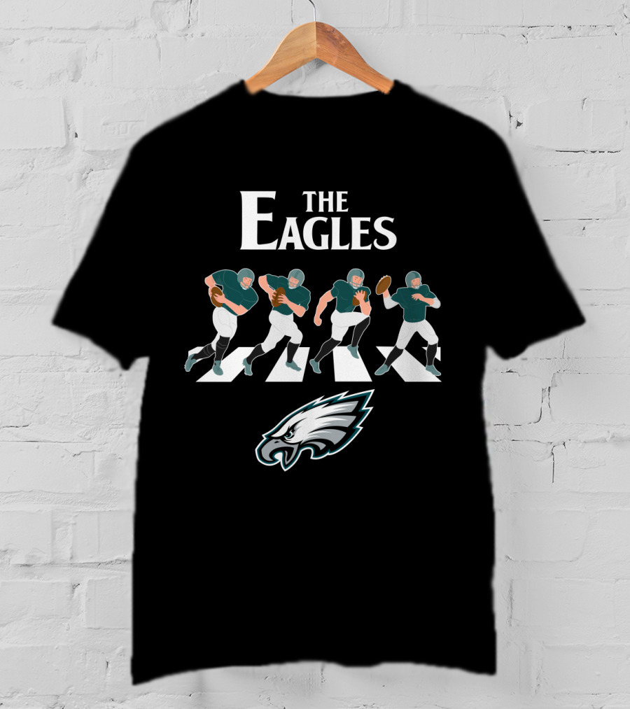The Eagles Football Abbey Road Philadelphia Eagles T-Shirt